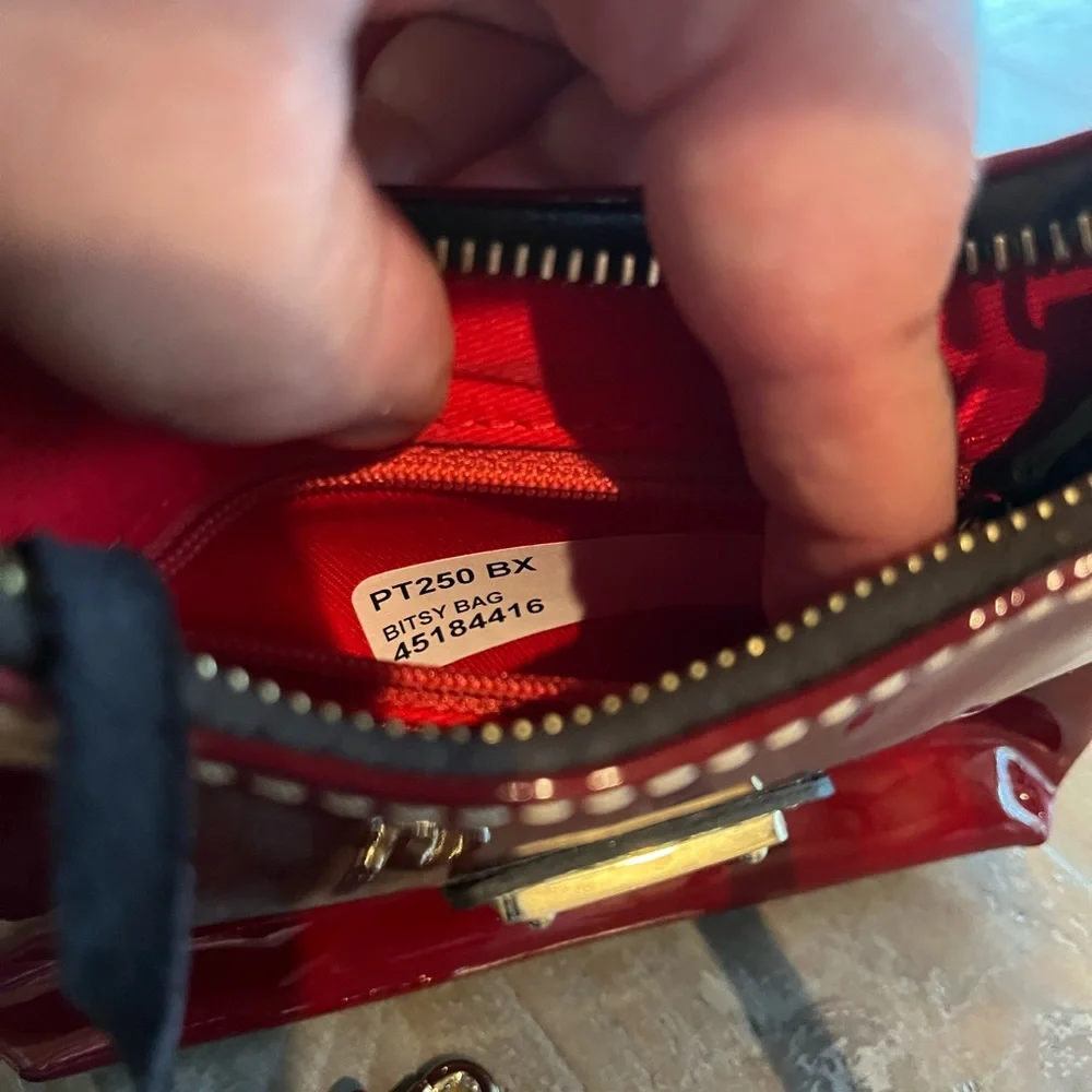 Dooney & Bourke Red Mini Bag - Picture 9 of 14